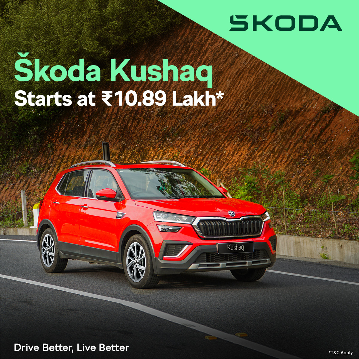 ŠKODA Kushaq 2025 Compact SUV India - 5-Star Global NCAP Safety Rating